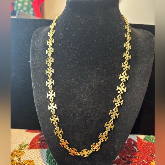 Tory Burch Jewelry - Tory Burch Gold Necklace